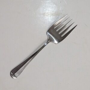 Oxford Hall Stainless Korea Cold Meat Serving Fork 8.5 Inch 5 Tine Silverware